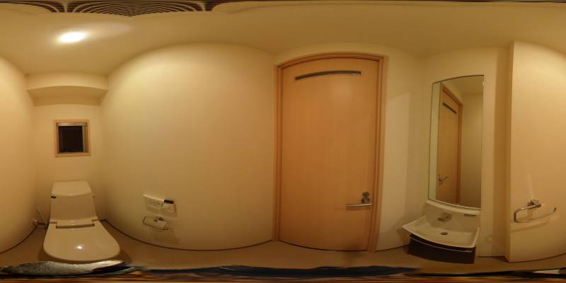 パノラマ画像トイレ