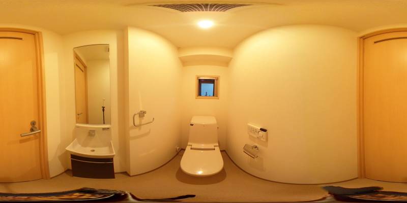 パノラマ画像トイレ