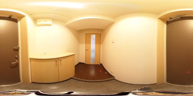 パノラマ画像玄関