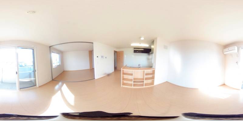 パノラマ画像リビング