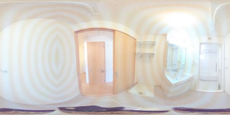 パノラマ画像洗面所