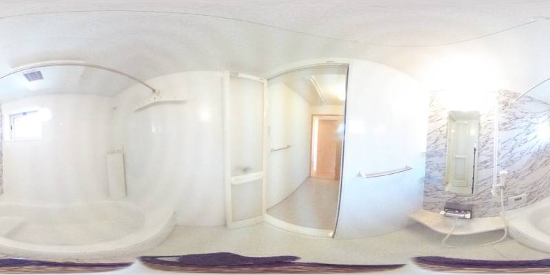 パノラマ画像バスルーム