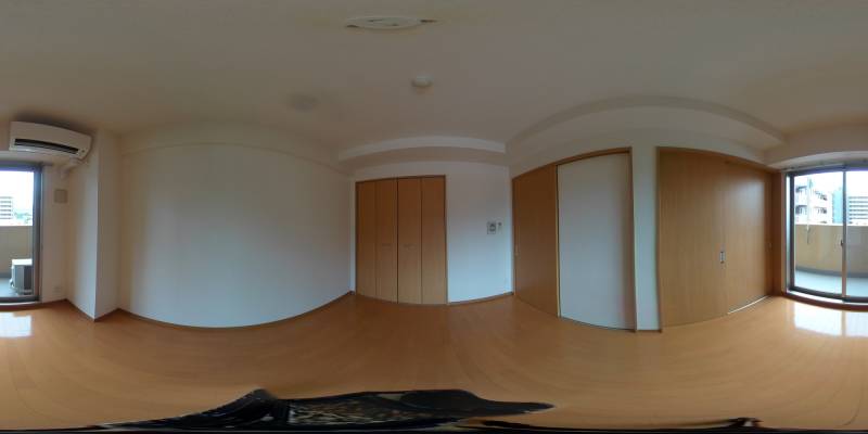 パノラマ画像洋室