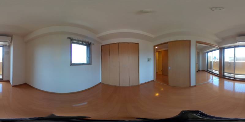 パノラマ画像洋室