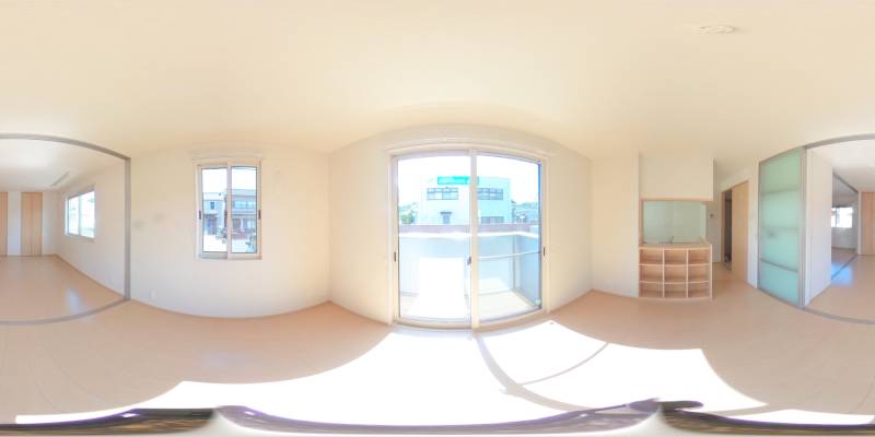 パノラマ画像リビング