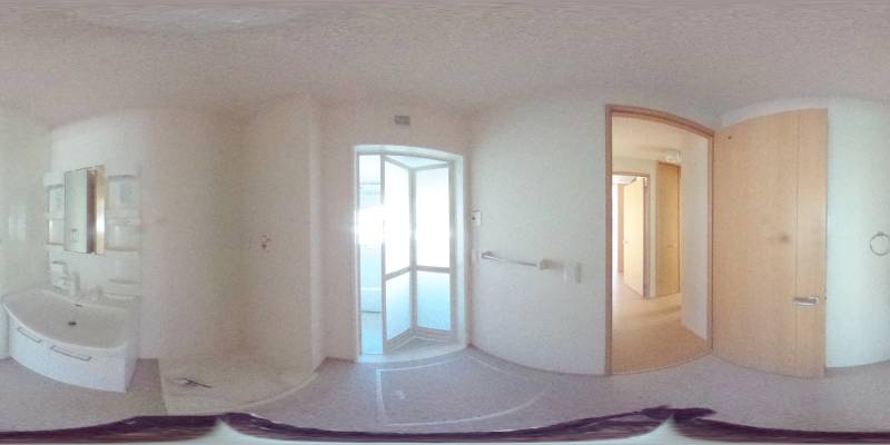 パノラマ画像洗面所