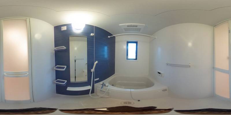 パノラマ画像バスルーム