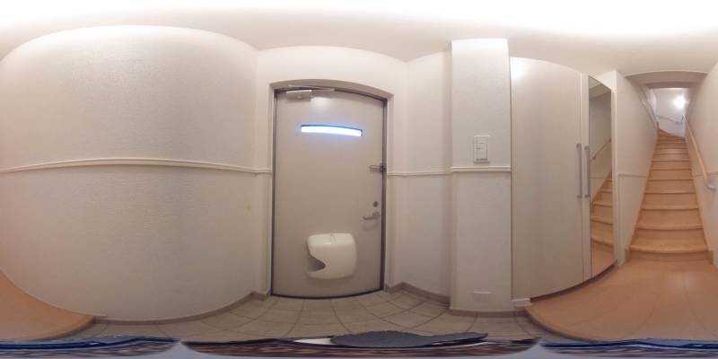 パノラマ画像玄関