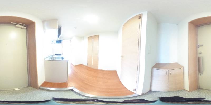 パノラマ画像玄関