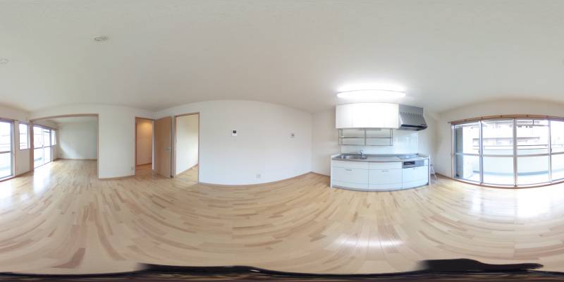 パノラマ画像洋室