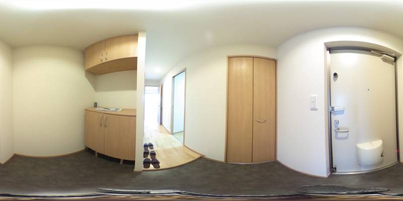 パノラマ画像玄関