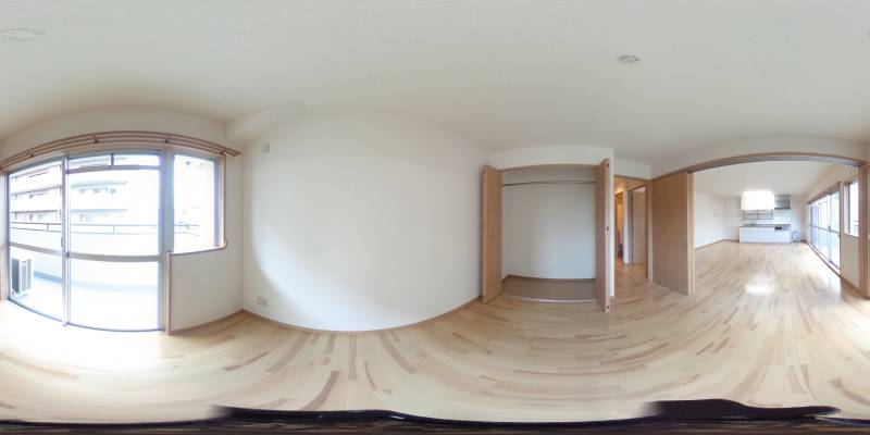 パノラマ画像洋室