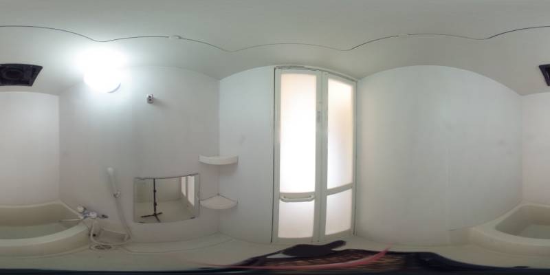 パノラマ画像バスルーム