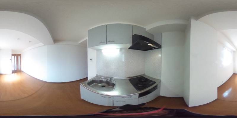 パノラマ画像キッチン