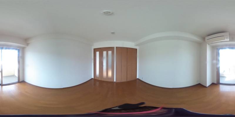 パノラマ画像洋室