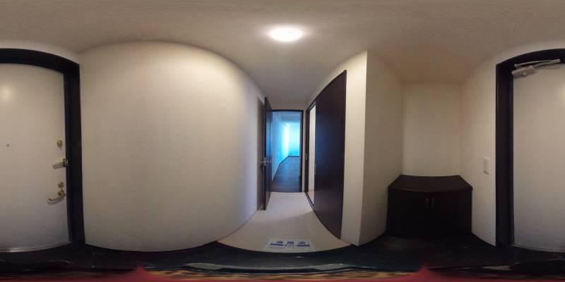 パノラマ画像玄関