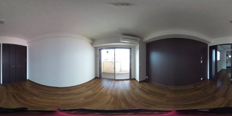 パノラマ画像洋室