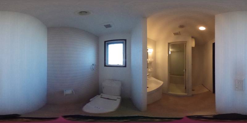 パノラマ画像トイレ