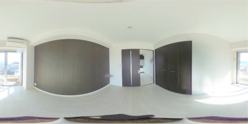 パノラマ画像洋室