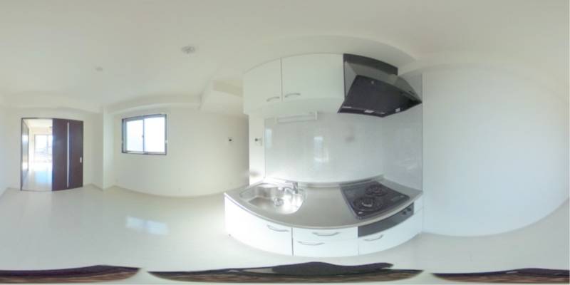 パノラマ画像キッチン