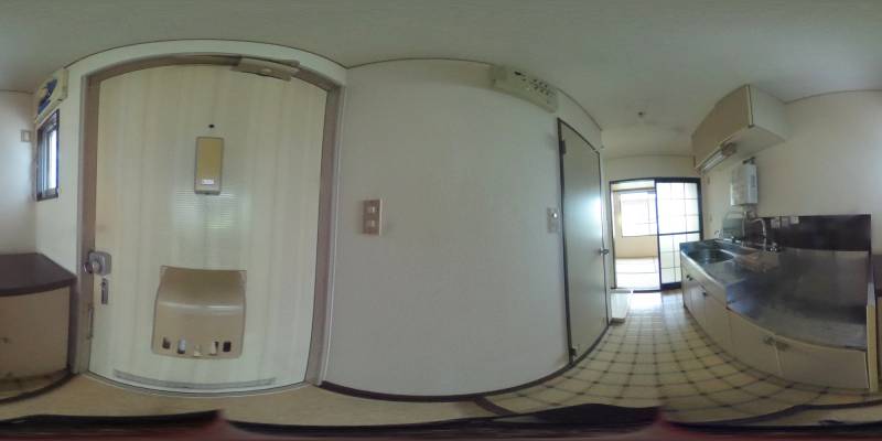 パノラマ画像玄関