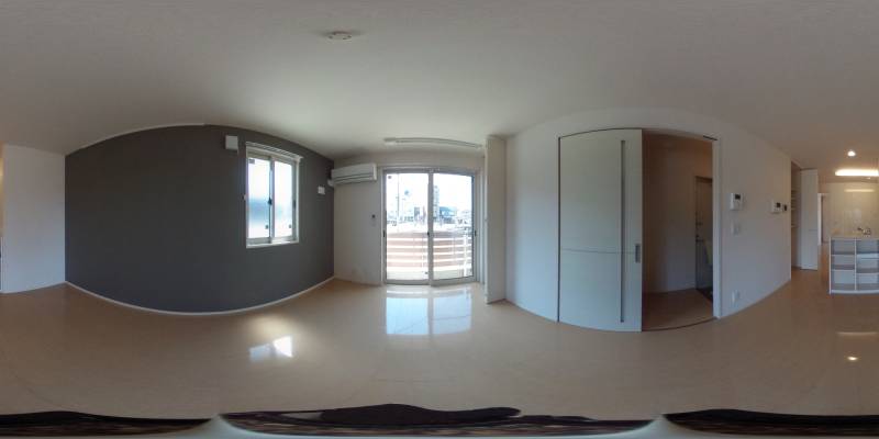 パノラマ画像リビング