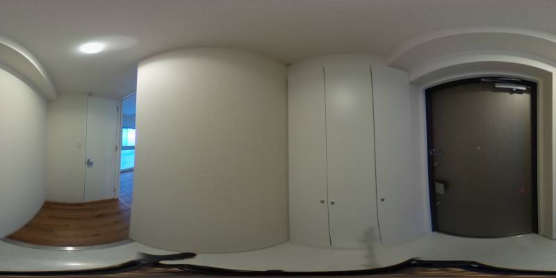 パノラマ画像玄関