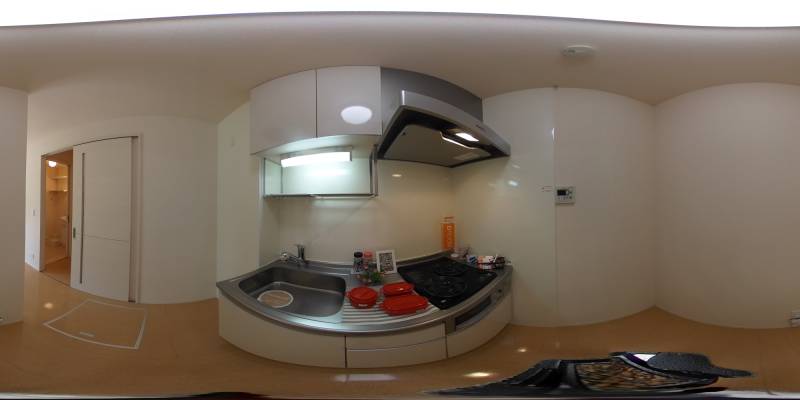 パノラマ画像キッチン