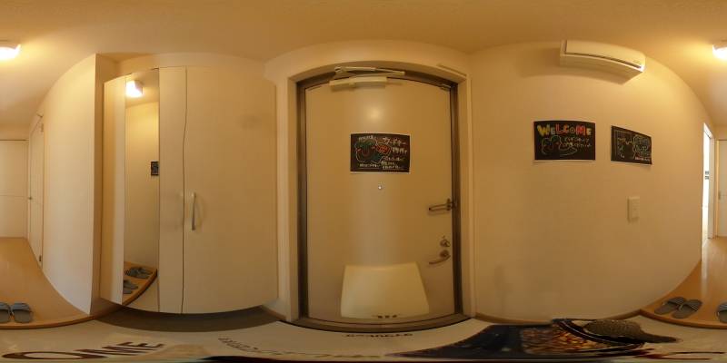 パノラマ画像玄関