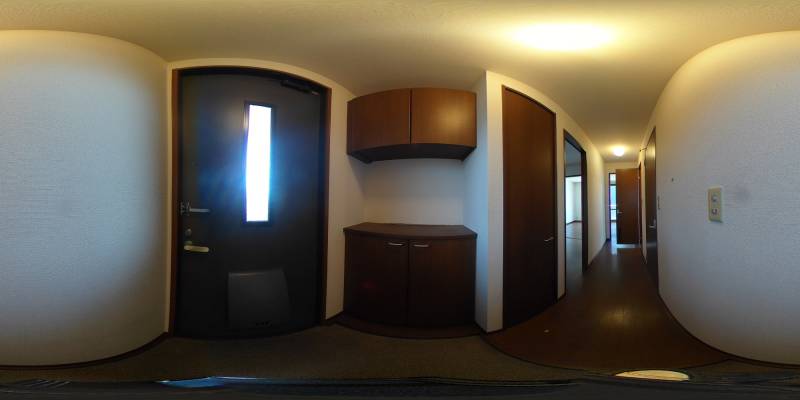 パノラマ画像玄関