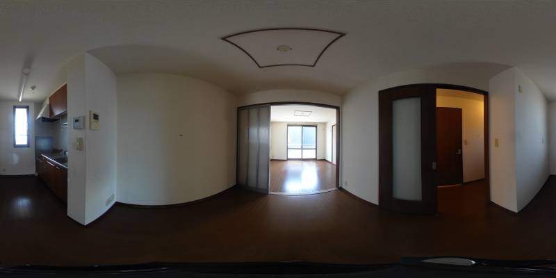 パノラマ画像リビング