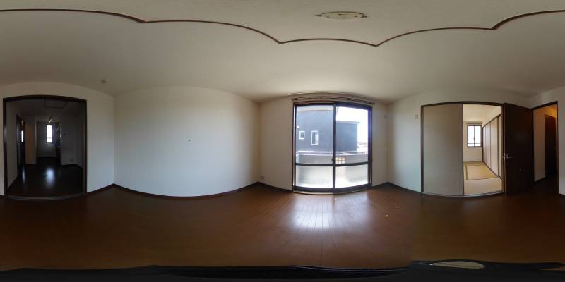 パノラマ画像洋室