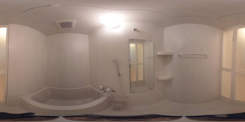 パノラマ画像バスルーム