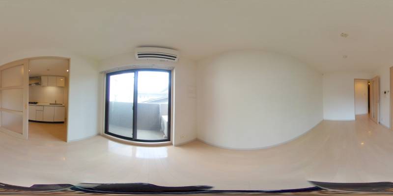 パノラマ画像リビング