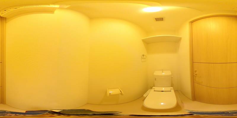 パノラマ画像トイレ