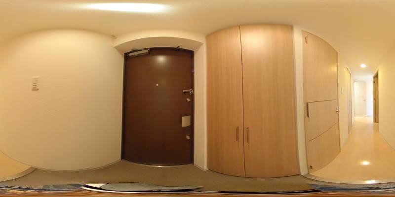 パノラマ画像玄関