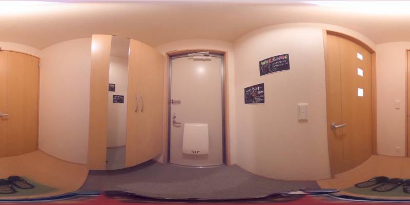 パノラマ画像玄関