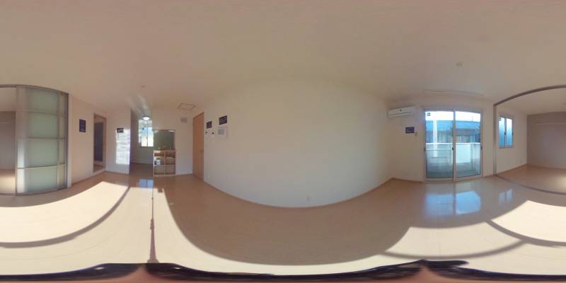 パノラマ画像リビング