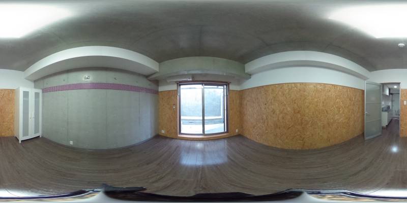 パノラマ画像洋室