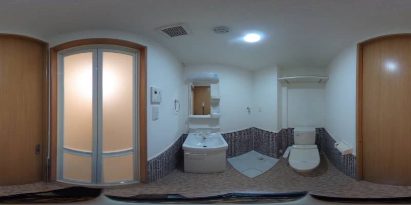 パノラマ画像トイレ