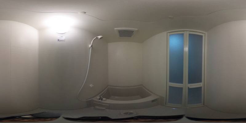 パノラマ画像バスルーム