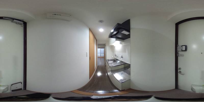 パノラマ画像玄関