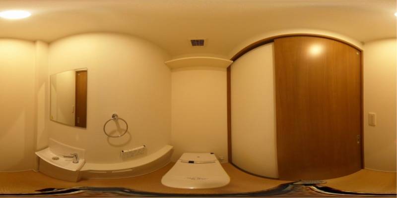 パノラマ画像トイレ