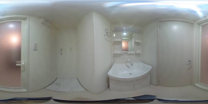 パノラマ画像洗面所