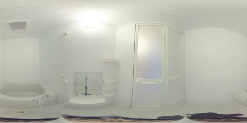 パノラマ画像バスルーム