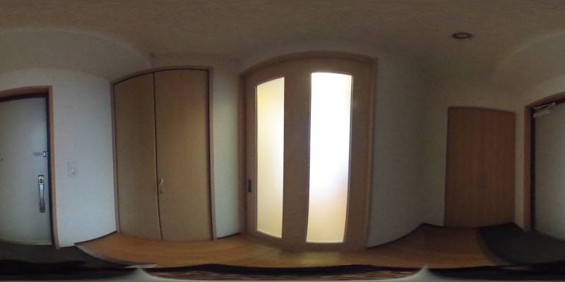 パノラマ画像玄関