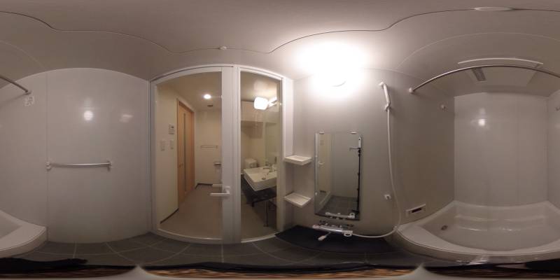 パノラマ画像バスルーム