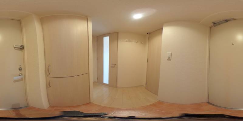 パノラマ画像玄関