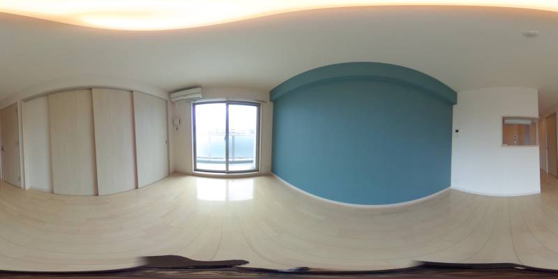 パノラマ画像リビング