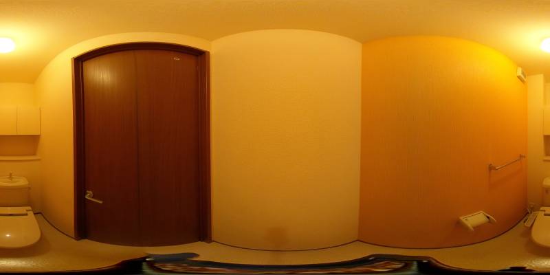 パノラマ画像トイレ